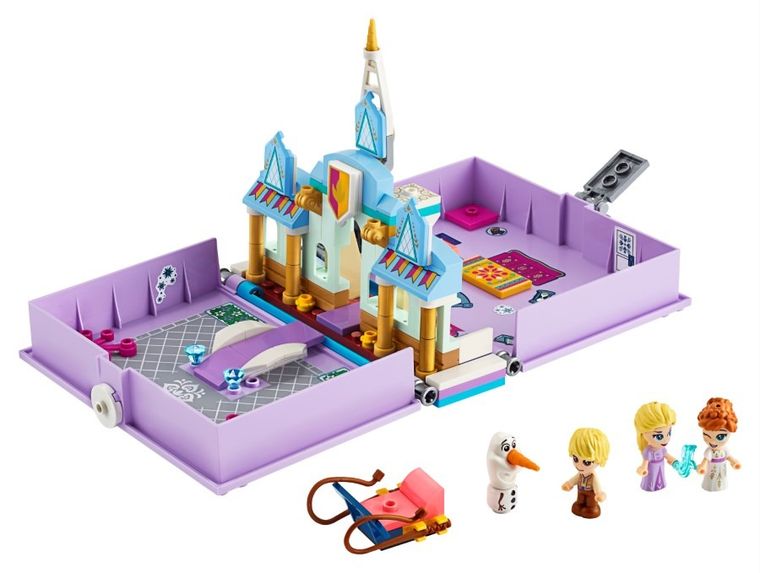 LEGO Disney Princess, Książka z przygodami Anny i Elsy, 43175