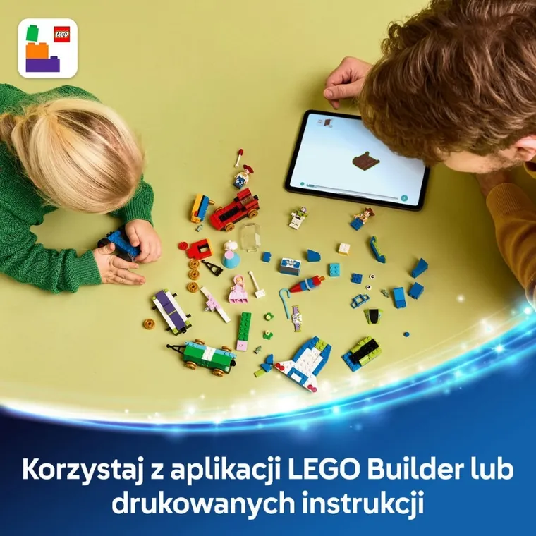 LEGO Disney, Toy Story - Okolicznościowy pociąg i Pan Sterowany, 43264