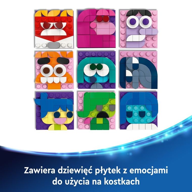LEGO Disney, W głowie się nie mieści 2 - kostki z emocjami, 43248