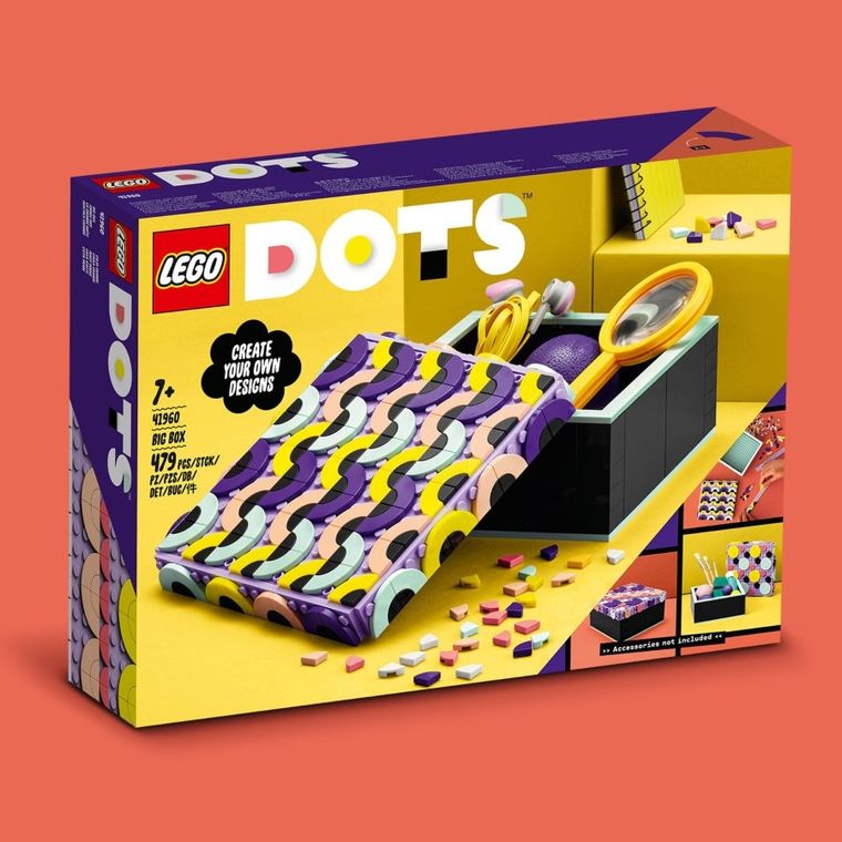 LEGO DOTS, Duże pudełko, 41960