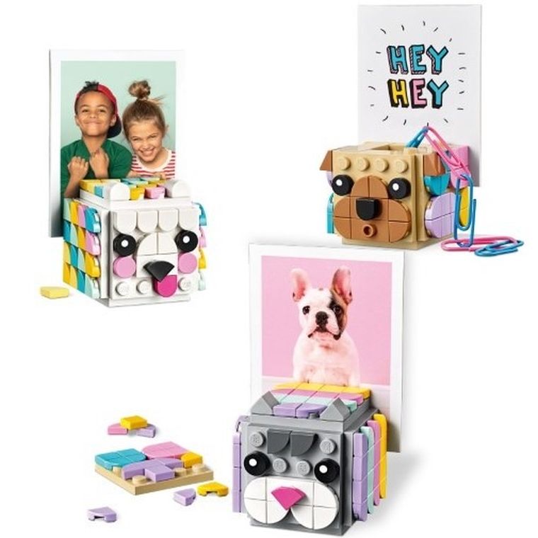 LEGO DOTS, Stojaki na zdjęcia z motywem zwierzęcym, 41904