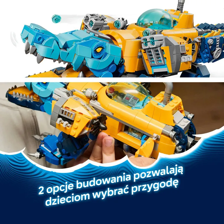 LEGO DREAMZzz, Krokodylołódź podwodna, 71512