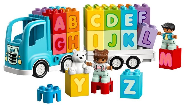 LEGO DUPLO, Ciężarówka z alfabetem, 10915