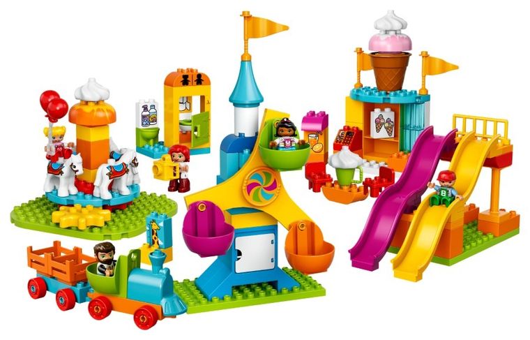 LEGO DUPLO, Duże wesołe miasteczko, 10840