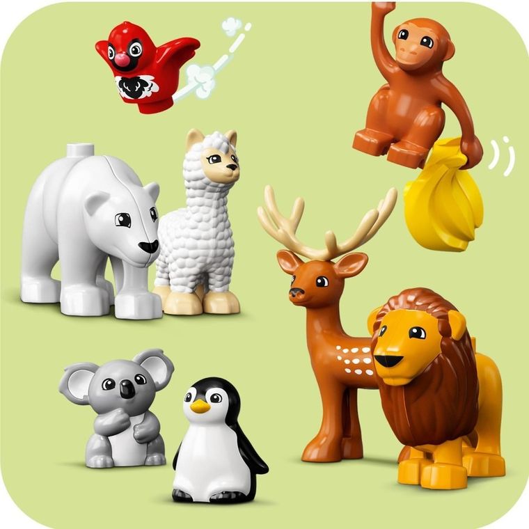 LEGO DUPLO, Dzikie zwierzęta świata, 10975