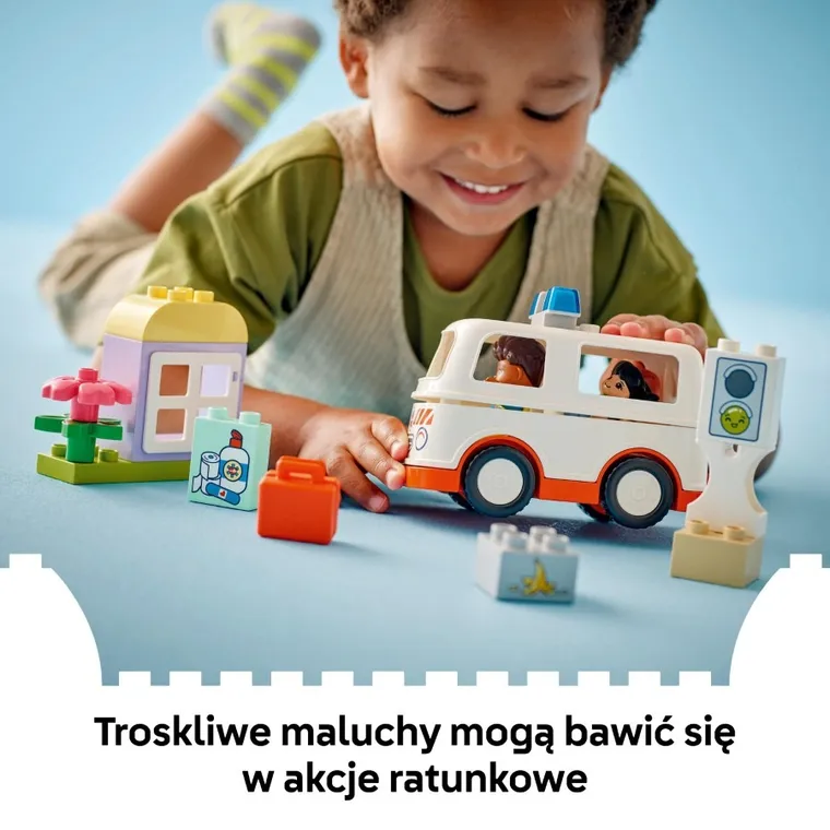 LEGO DUPLO, Karetka z kierowcą, 10447