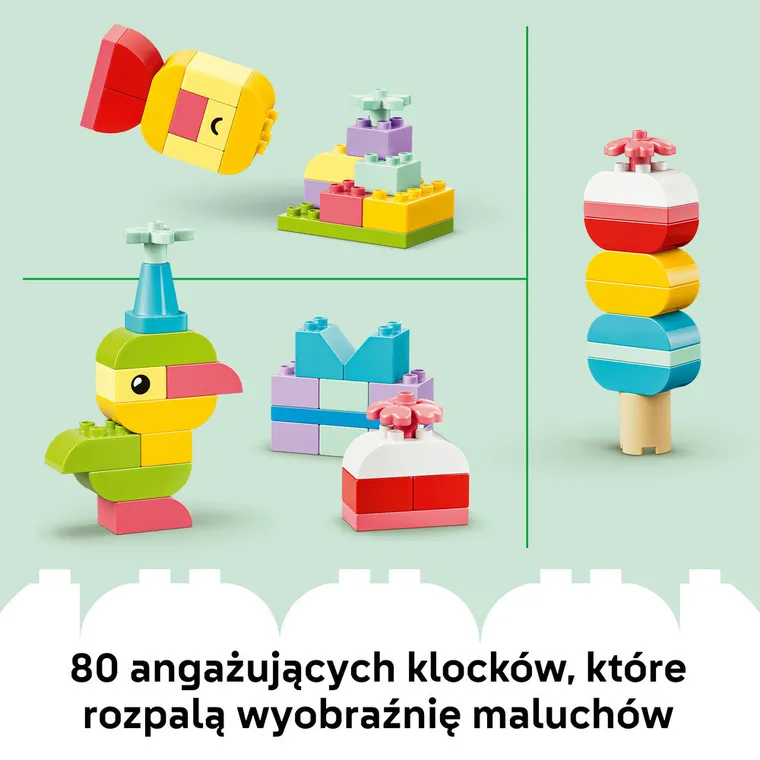 LEGO DUPLO, Kreatywne pudełko pełne kolorów, 10479