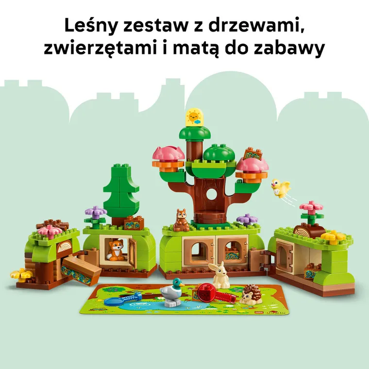 LEGO DUPLO, Las odkrywców z dzikimi zwierzętami, 10480