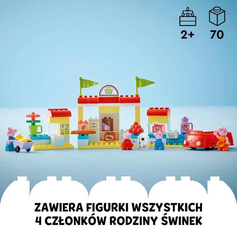 LEGO DUPLO, Peppa i supermarket, 10434