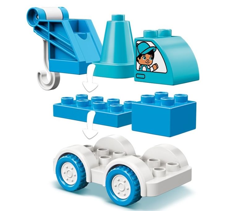 LEGO DUPLO, Pomoc drogowa, 10918