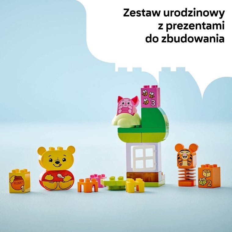 LEGO DUPLO, Przyjęcie urodzinowe Kubusia Puchatka, 10457