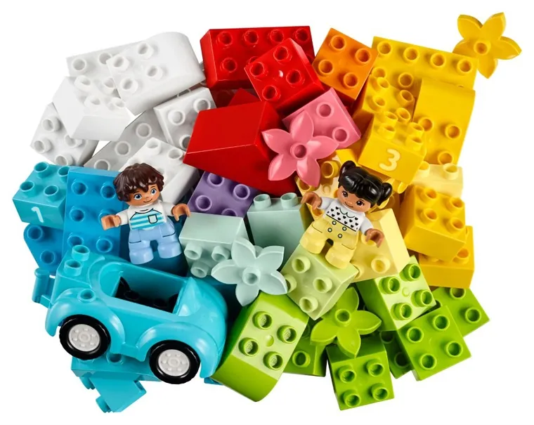 LEGO DUPLO, Pudełko z klockami, zabawka, 10913