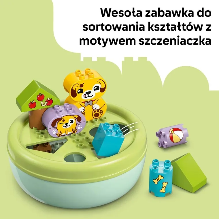 LEGO DUPLO, Sorter kształtów: dom szczeniaczków, 10441