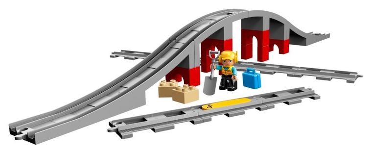 LEGO DUPLO, Tory kolejowe i wiadukt, 10872