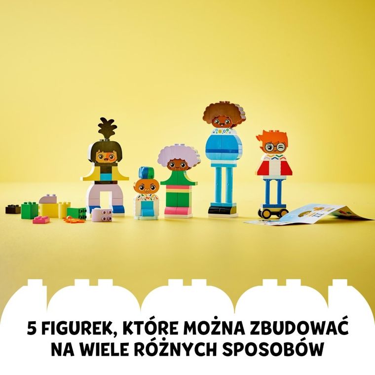 LEGO DUPLO Town, Ludziki z emocjami, 10423