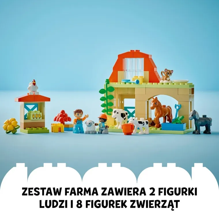 LEGO DUPLO Town, Opieka nad zwierzętami na farmie, 10416