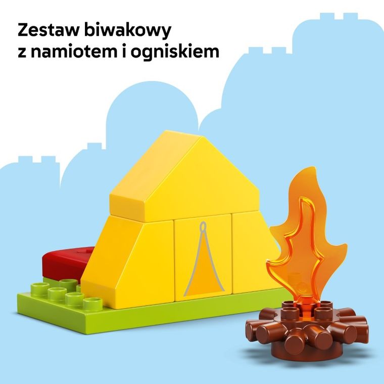 LEGO DUPLO, Wyprawa na biwak, 10452