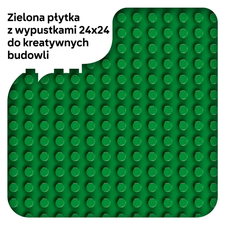 LEGO DUPLO, Zielona płytka konstrukcyjna, 10460