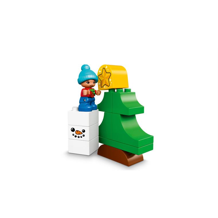 LEGO DUPLO, Zimowe ferie Świętego Mikołaja, 10837