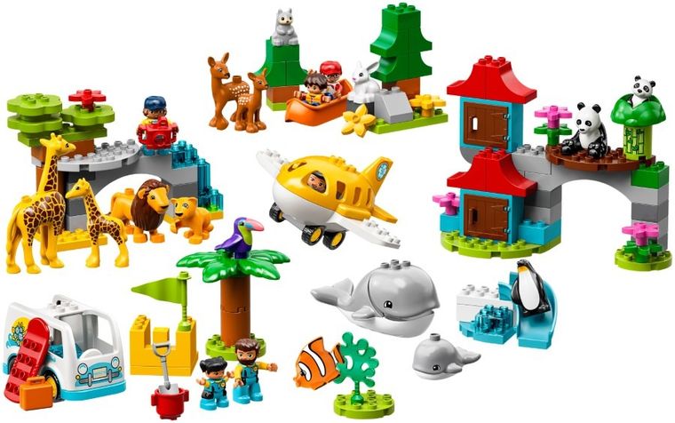 LEGO DUPLO, Zwierzęta świata, 10907