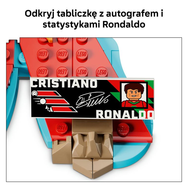 LEGO Editions, Cristiano Ronaldo - piłkarskie momenty, 43012