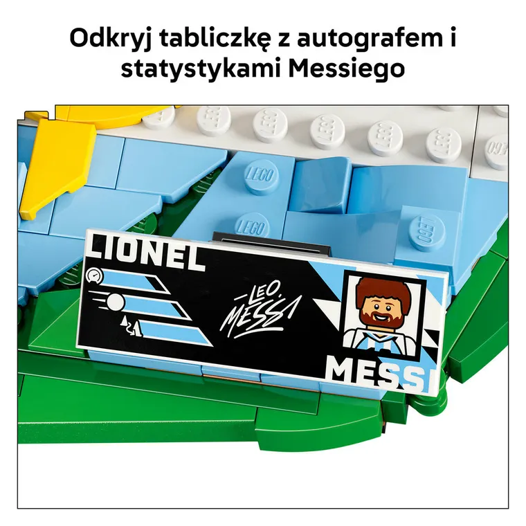 LEGO Editions, Lionel Messi - piłkarskie momenty, 43011