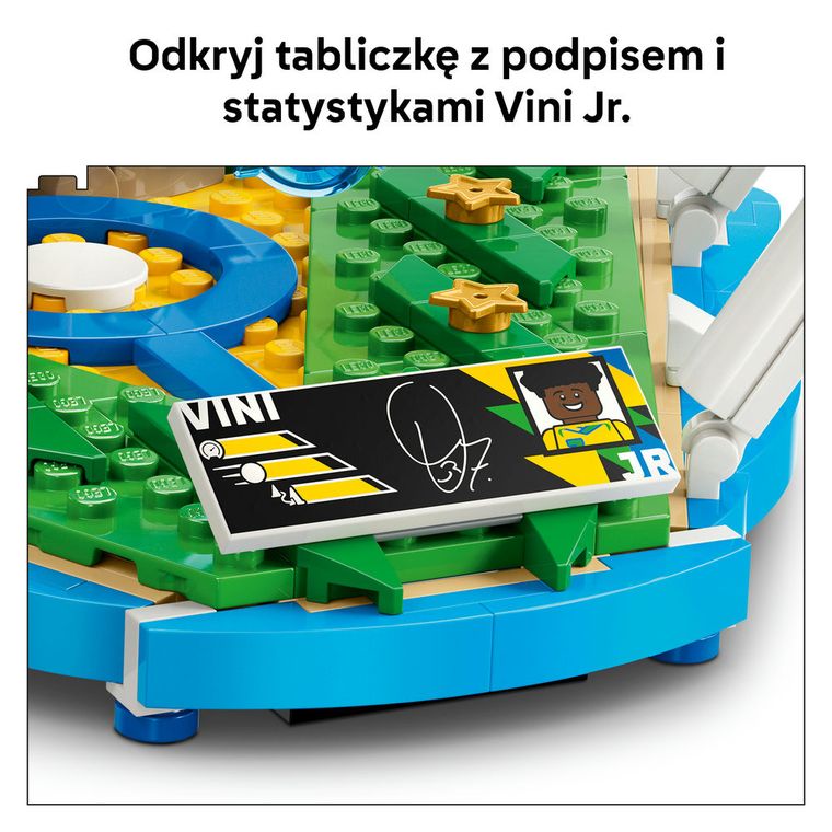 LEGO Editions, Vini Jr. - piłkarskie momenty, 43027