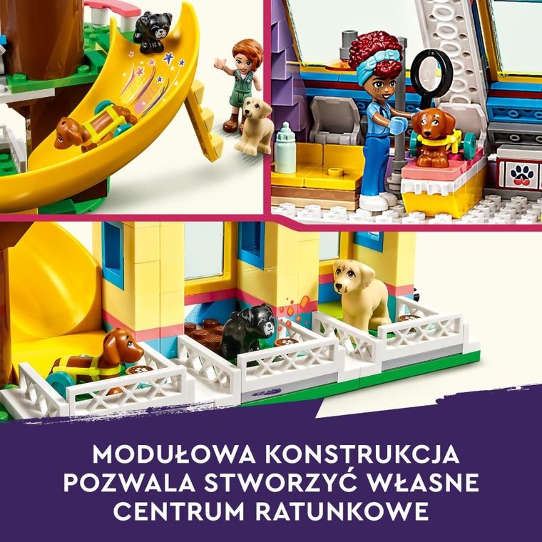 LEGO Friends, Centrum ratunkowe dla psów, 41727
