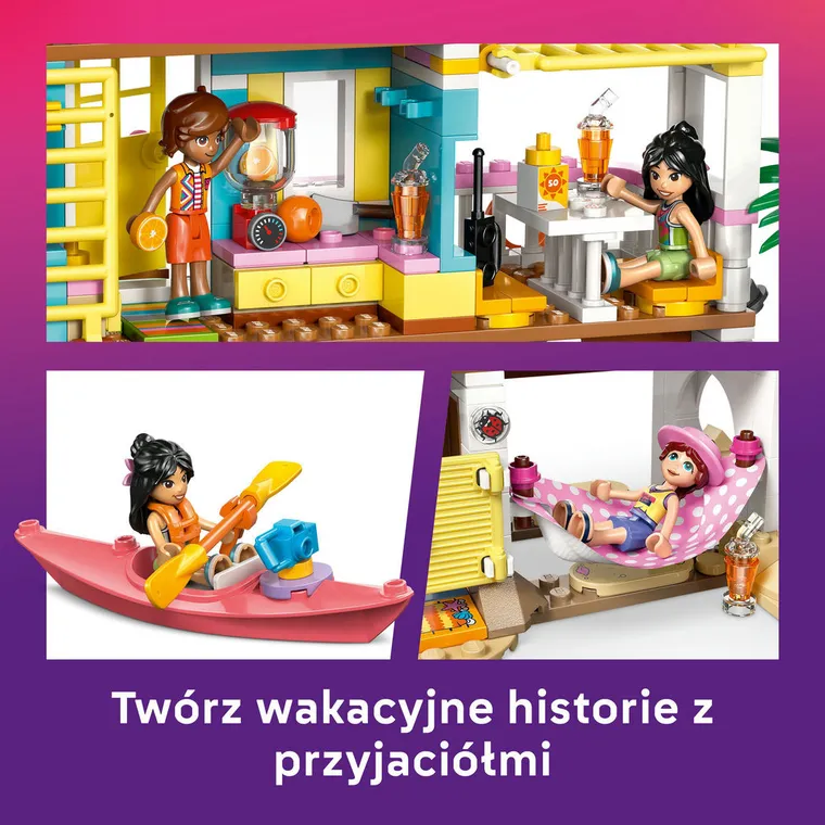 LEGO Friends, Domek na plaży z fokami, 42699