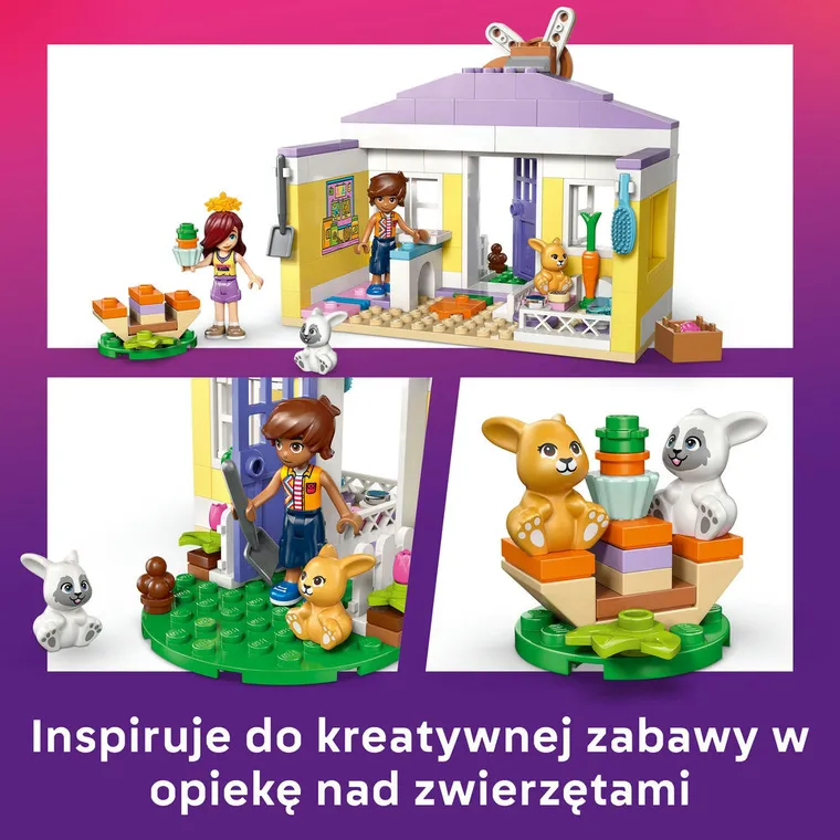 LEGO Friends, Hotel dla królików w mieście Heartlake, 42679
