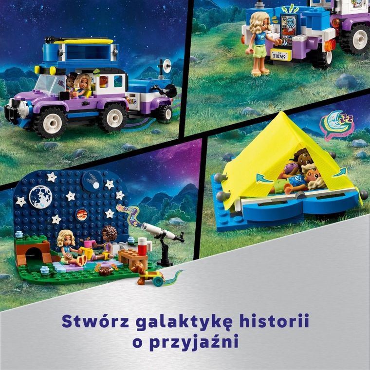 LEGO Friends, Kamper z mobilnym obserwatorium gwiazd, 42603