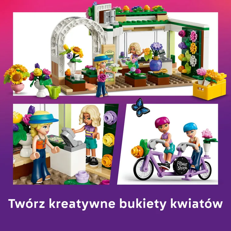 LEGO Friends, Kreatywna kwiaciarnia, 42693