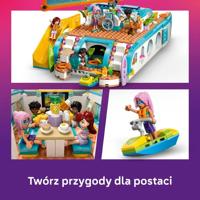 LEGO Friends, Przygoda na łodzi, 42664