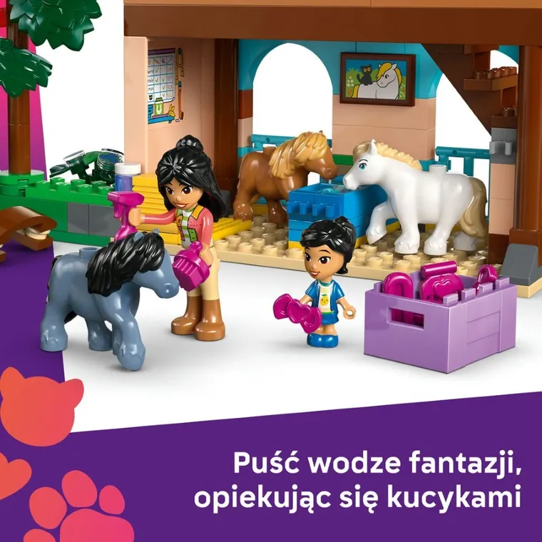 LEGO Friends, Ranczo kucyków i stajnia, 42654