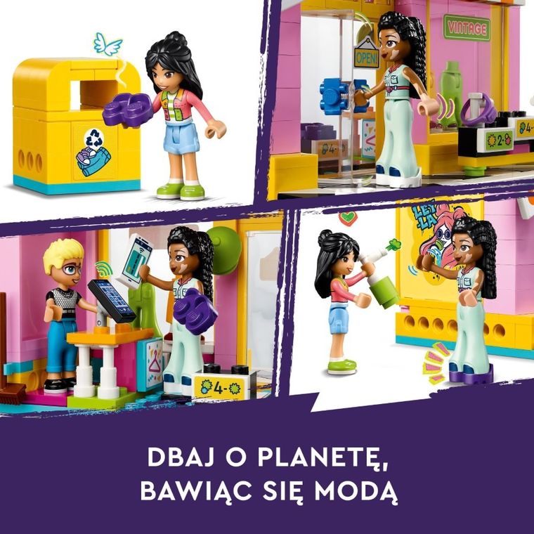 LEGO Friends, Sklep z używaną odzieżą, 42614
