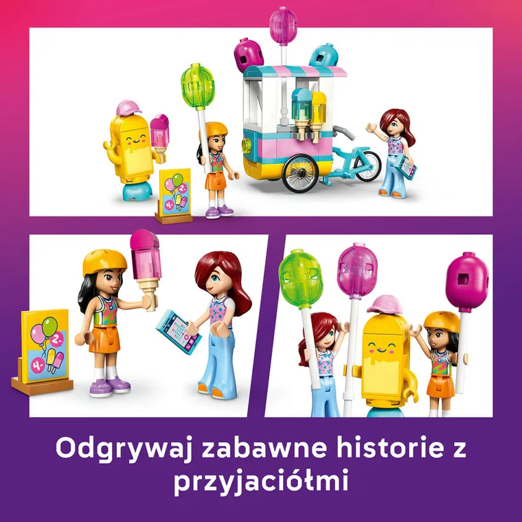 LEGO Friends, Stoisko z lodami i balonami, 42692