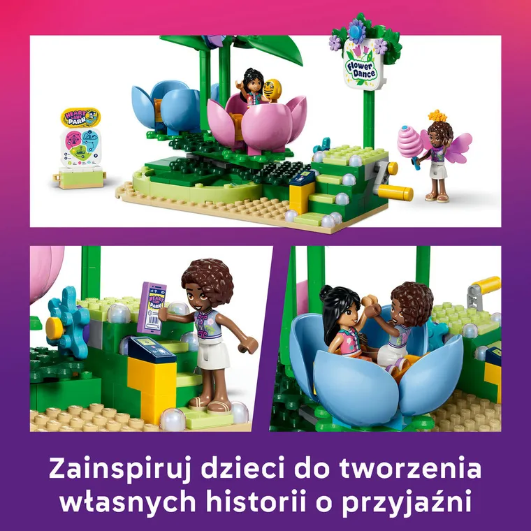 LEGO Friends, Wróżkowa karuzela z kwiatami, 42702