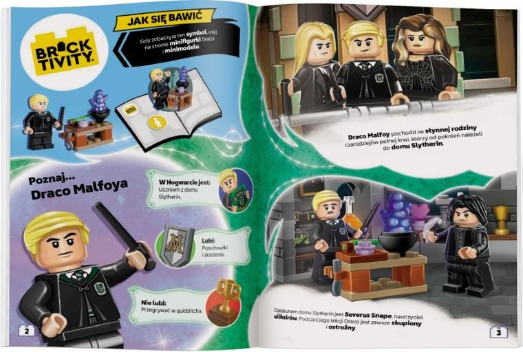 LEGO Harry Potter. Eliksiry Draco + figurka