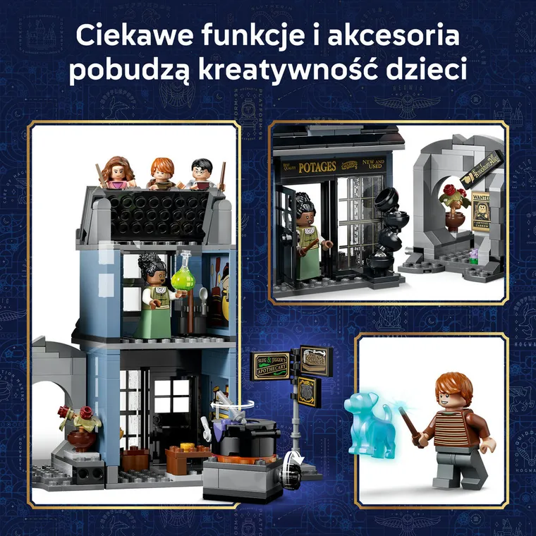 LEGO Harry Potter, Magiczne sklepy na ulicy Śmiertelnego Nokturnu, 76471