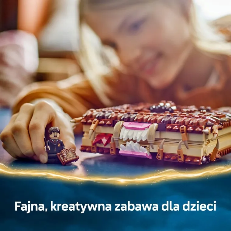 LEGO Harry Potter, Potworna księga potworów z zębami, 76449
