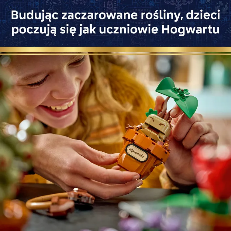 LEGO Harry Potter, Rośliny z lekcji zielarstwa w Hogwarcie, 76474