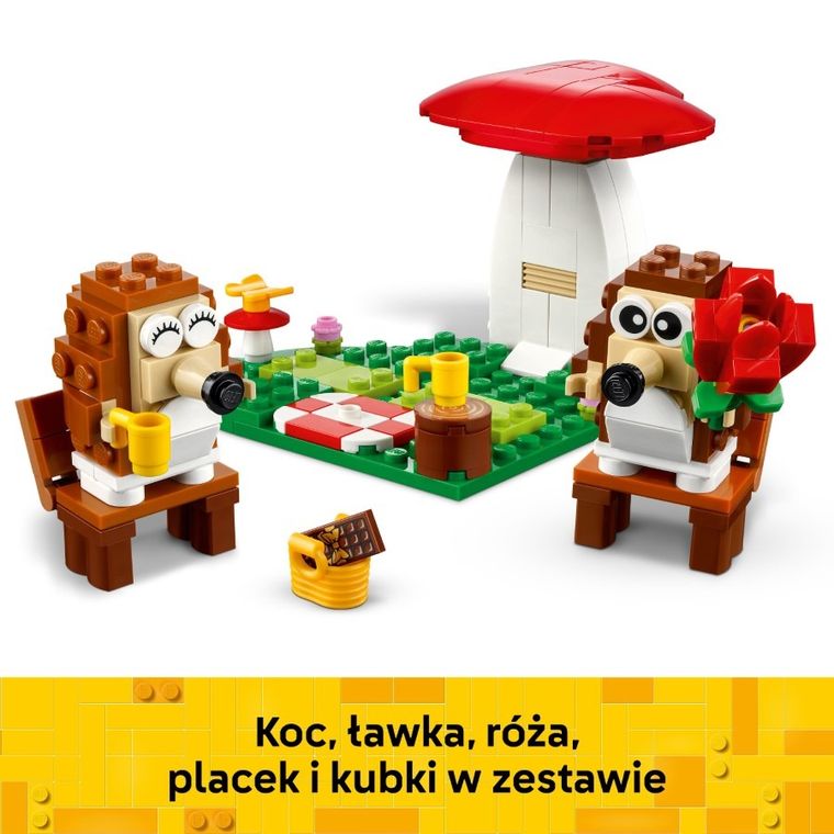 LEGO Iconic, Piknik pary jeżyków, 40711