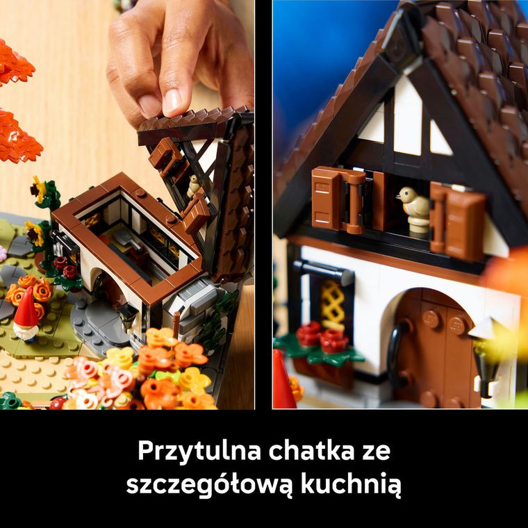 LEGO Icons, Jesienny ogród z chatką, 11372