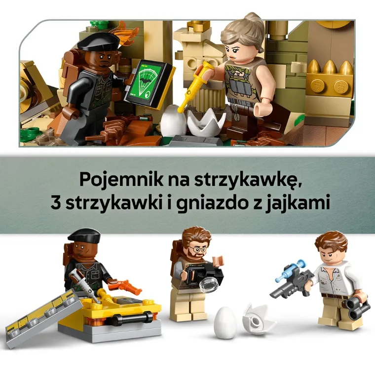 LEGO Jurassic World, Powietrzna misja z kecalkoatlem i spinozaurem, 76976