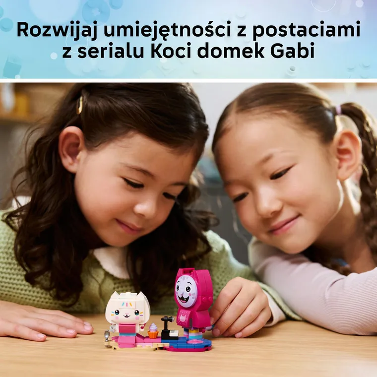 LEGO Koci domek Gabi, Koci przyjaciele Gabi z klocków, 11215