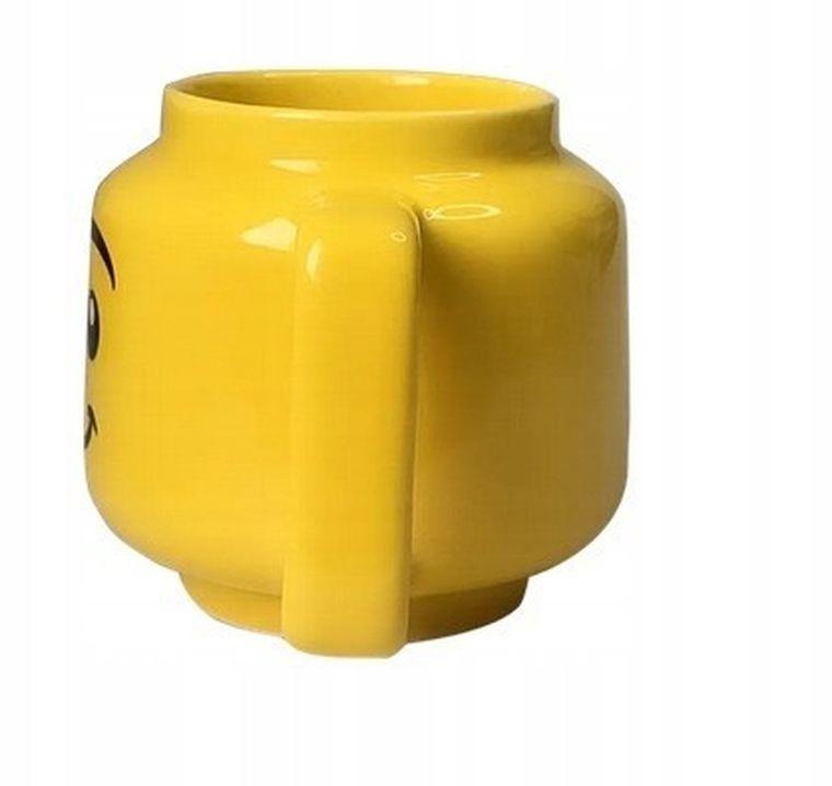 LEGO, mała głowa, kubek ceramiczny, dziewczynka, oczko, 255 ml