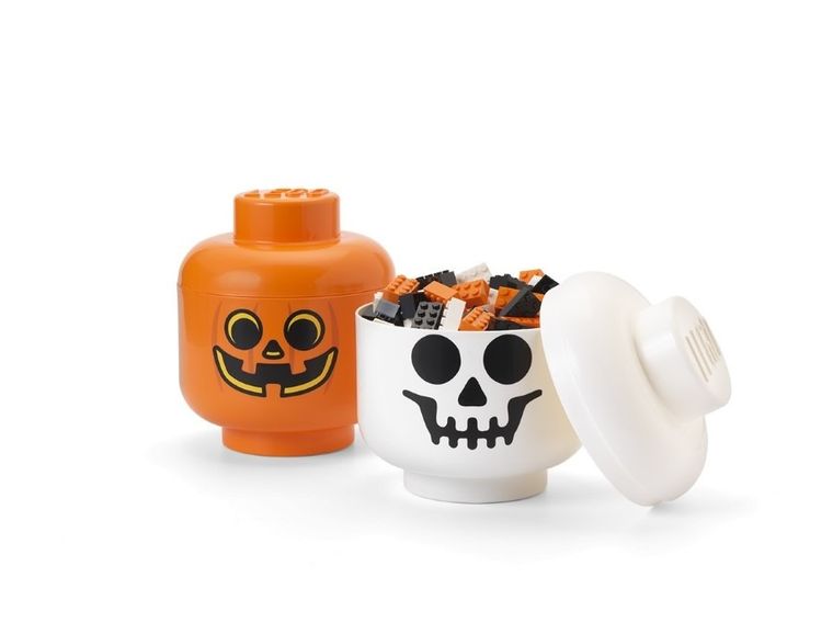 LEGO, mała głowa, szkieletor, pojemnik do przechowywania, rozmiar S, 2l