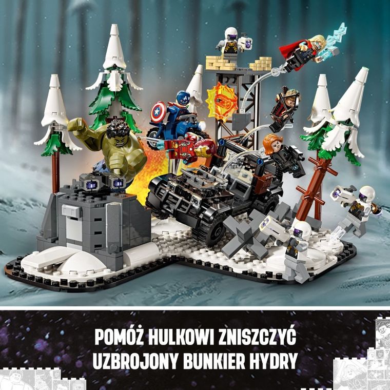 LEGO Marvel, Avengers: Czas Ultrona, 76291