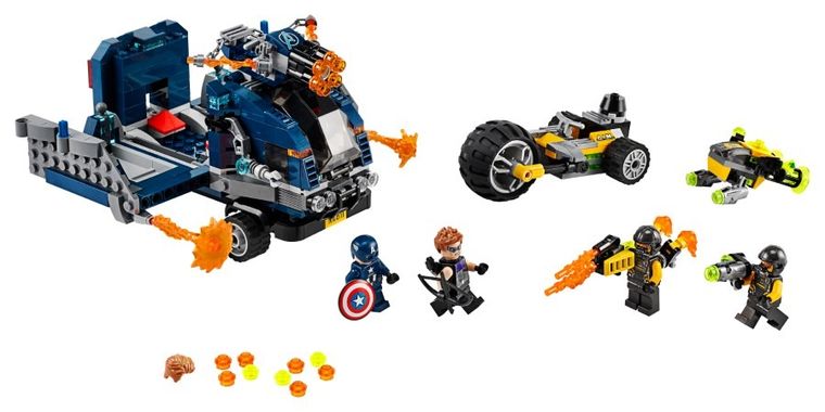 LEGO Marvel, Avengers: Zatrzymanie ciężarówki, 76143