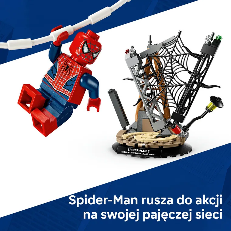LEGO Marvel, Epicka bitwa: Spider-Man kontra Sandman, 76334